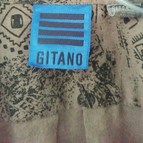 Vintage Gitano Button Up - Picture 2 of 3